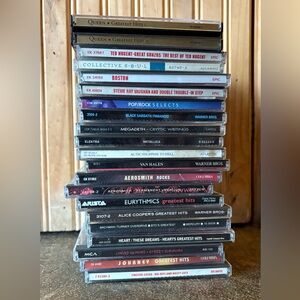 Multiple Classic Rock CDs